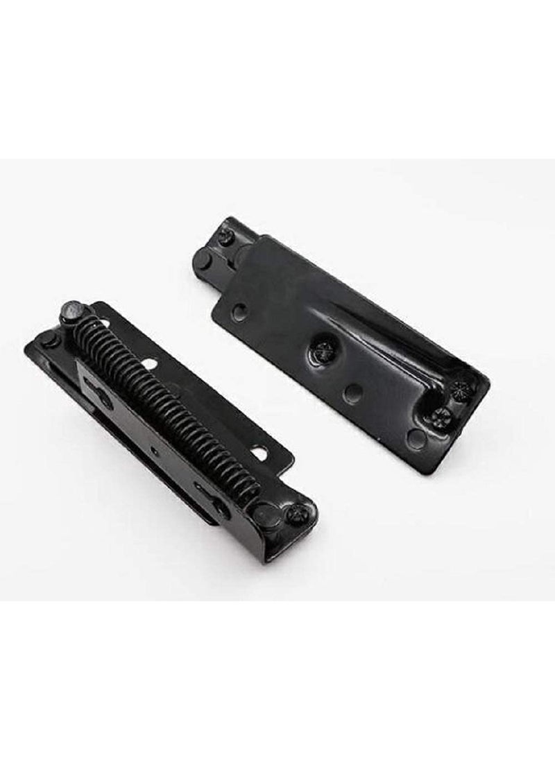 Teclican 2 Pieces Folding Bed Lifting Hinge Sofa selfLocking Hinge Furniture Hardware Accessories Black  - Image 3