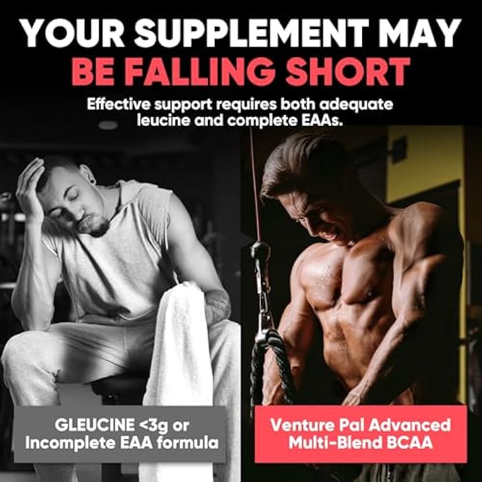 Venture Pal Amino Energy Pre-Workout Powder with BCAA, Watermelon Flavor, 30 Servings - Image 2