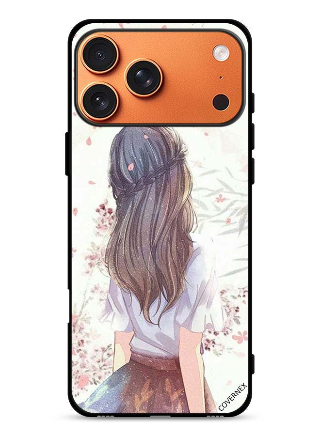 Covernex Apple iPhone 17 Pro Max Protective Case Cover Cute Girl In Deep Thinking - Image 1