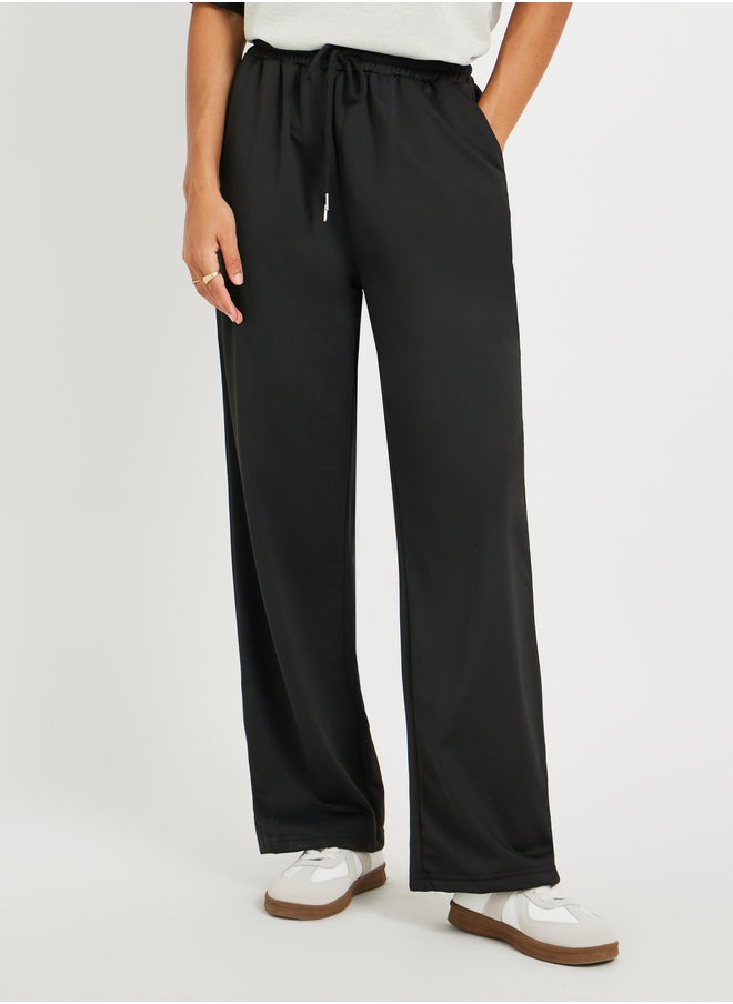 Take Two Slogan Print Two Tone T-Shirt and Pants Co-Ords  - Image 4