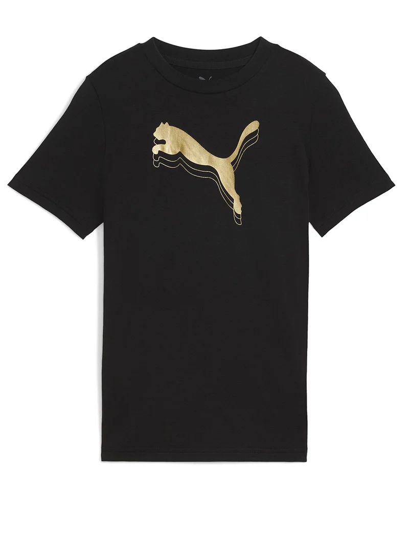 بوما Youth Essential Metallic T-Shirt
