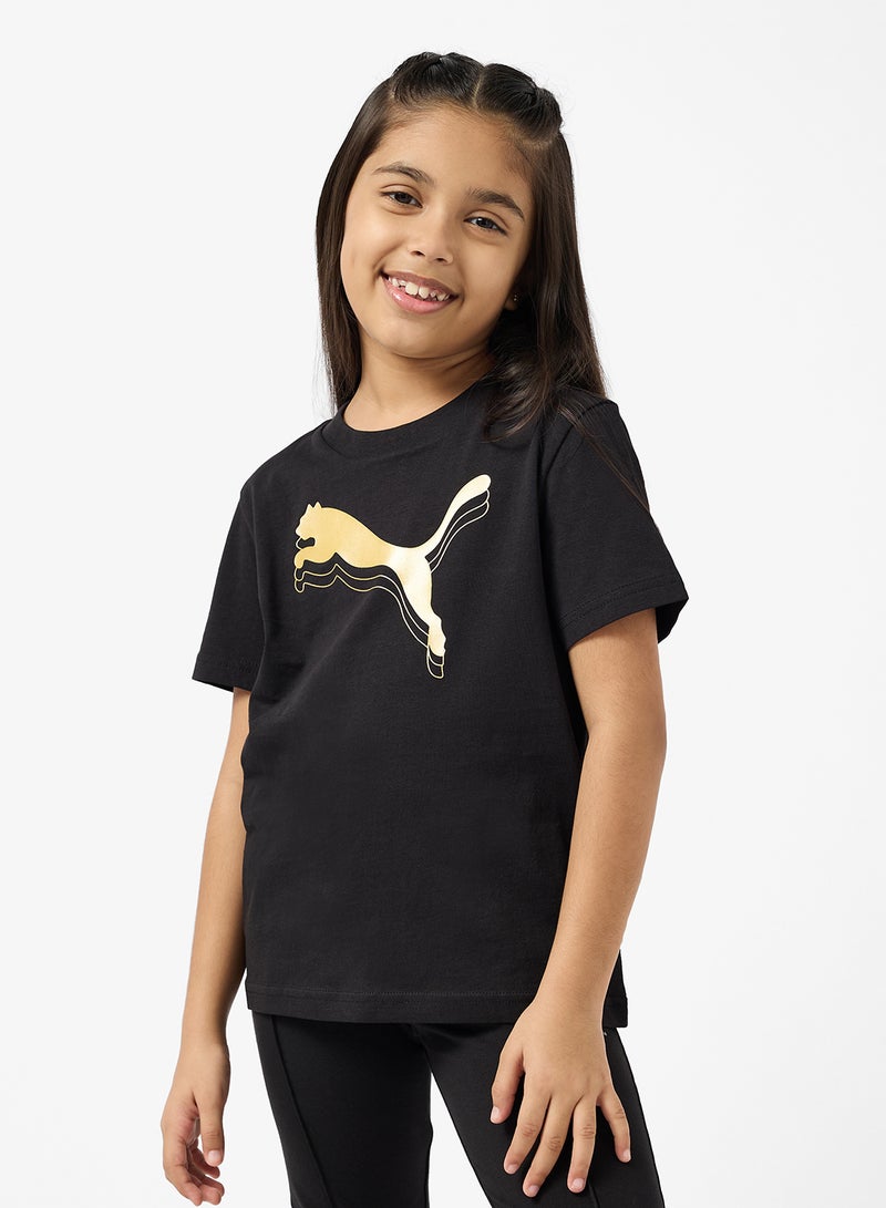 PUMA Youth Essential Metallic T-Shirt - Image 1