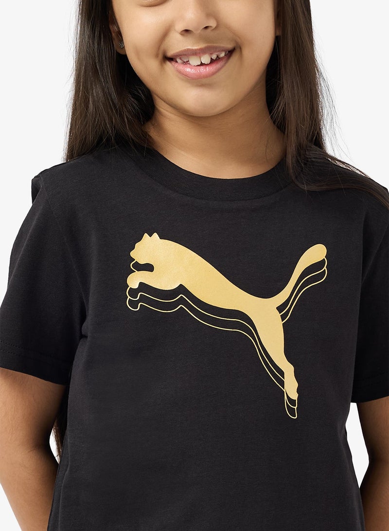 PUMA Youth Essential Metallic T-Shirt - Image 3