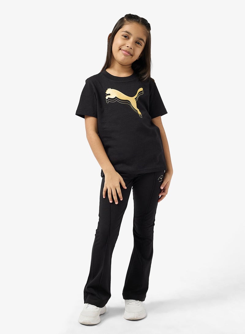 PUMA Youth Essential Metallic T-Shirt - Image 4