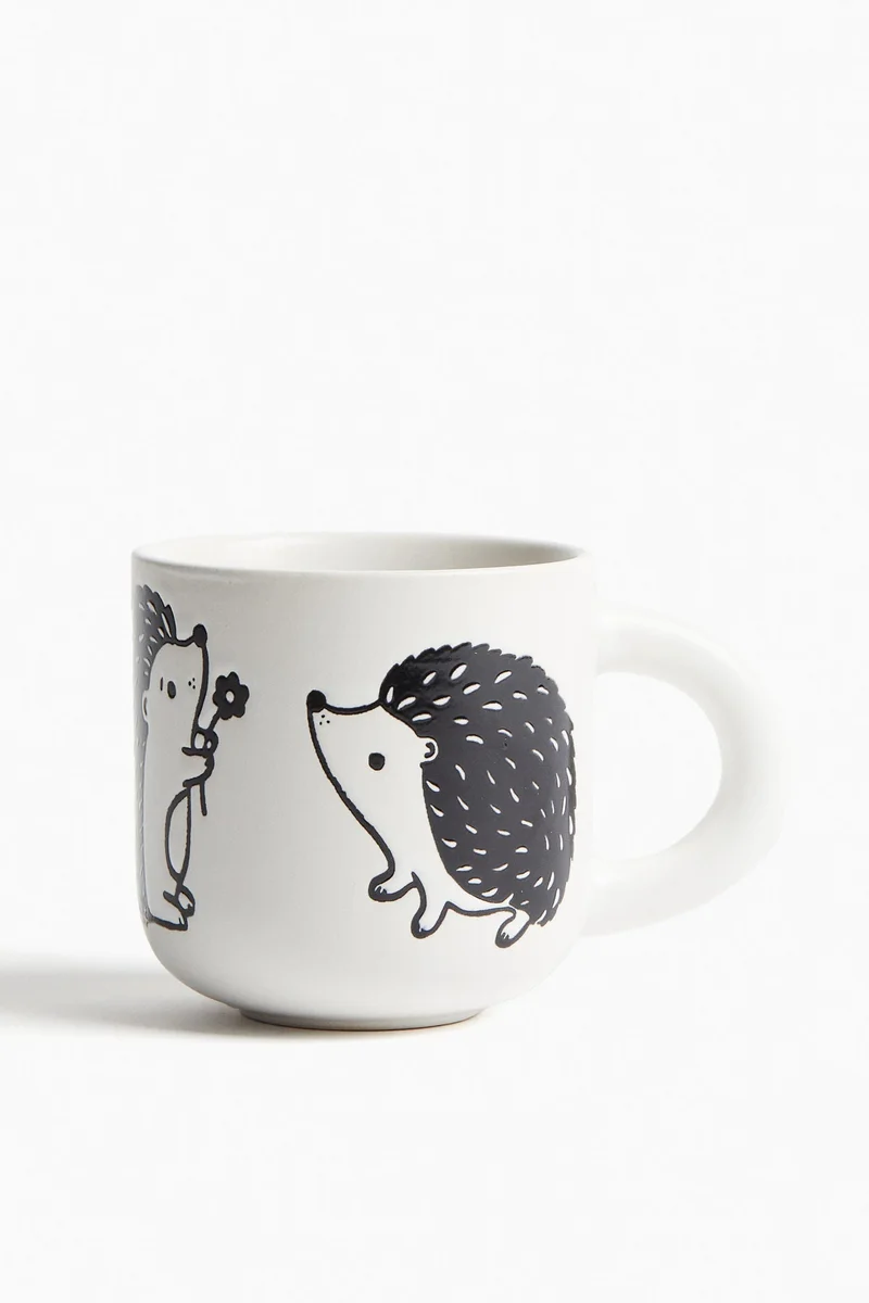 H&M Motif-detail stoneware mug