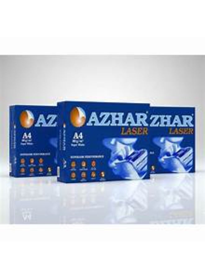 أزهار ورق أزهار A4 80 جرام - 500 ورقة - جودة عالية للطباعة والتصوير بالليزر - Image 1