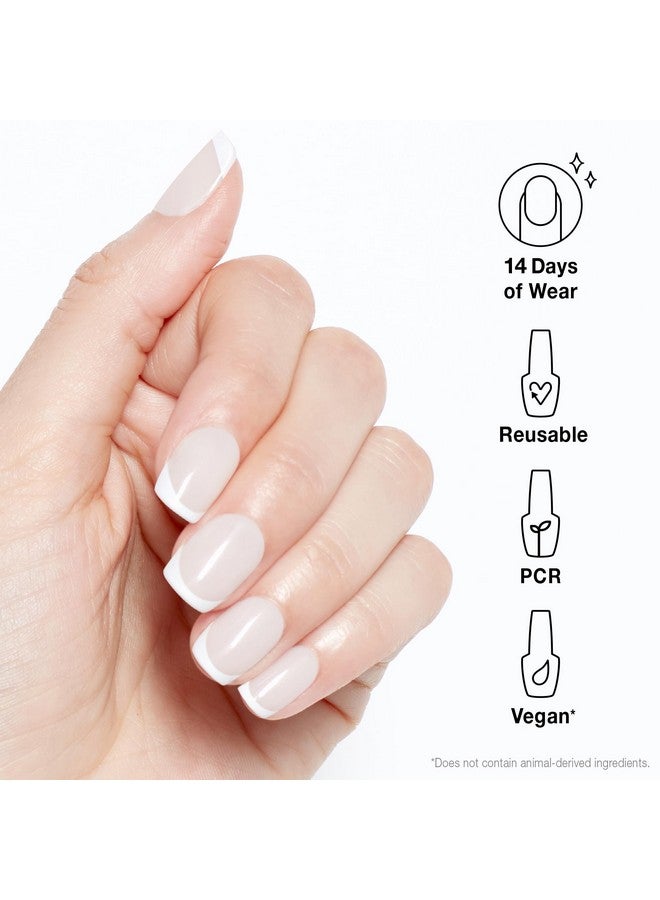 OPI xPRESS/ON Press On Nails, Up to 14 Days of Wear, Gel-Like Salon Manicure, Vegan, Sustainable Packaging, With Nail Glue, Short and Long Iconic Shades, French Press Nude Nail Polish - Image 4