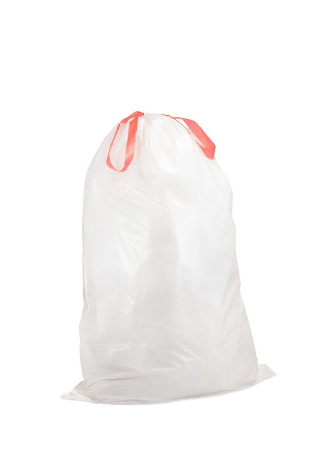 QUALIAZERO UNSCENTED 13 Gal / 50 Liter | Drawstring Closure Trash Bag | Heavy Duty (UNSCENTED, 50 BAGS) - Image 5