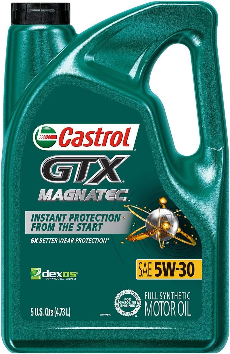 Castrol زيت محرك كاسترول جي تي إكس ماغنتيك 5W30 كامل الاصطناعي 5 كوارت - Image 1
