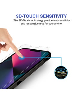 PRIMEEIGHT PRIMEEIGHT iPhone 13 Pro Max Screen Protector 6.7 Inch Display - Ultra Thin 9H Hardness Tempered Glass iPhone 13 Pro Max Pack of 3 - Easy to Install HD Clear Screen Protector 13 Pro MAX  - Image 3