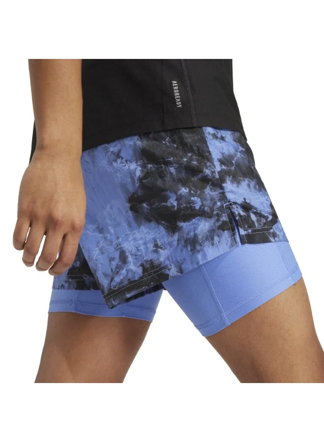 Adidas Otr Sd 2In1 M Blue Shorts (1/2) Shorts For Men