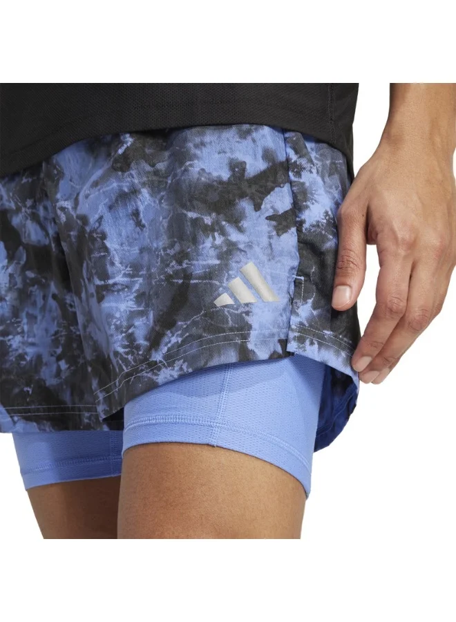 Adidas Otr Sd 2In1 M Blue Shorts (1/2) Shorts For Men