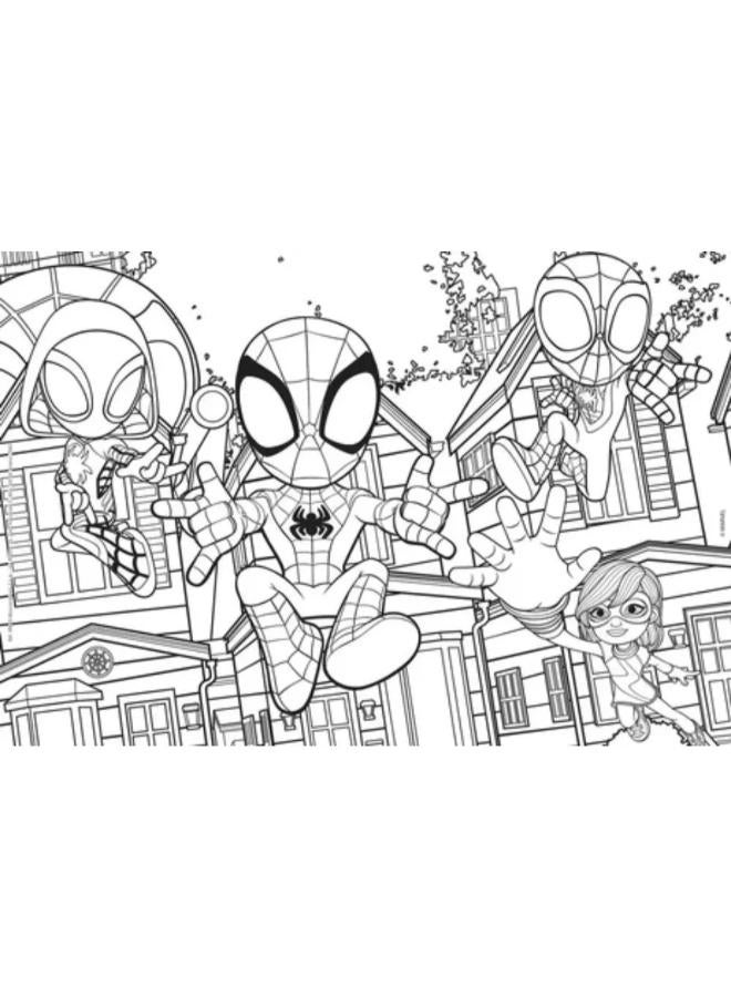 Lisciani Spidey & Friends Double-Face Puzzle - 24 Pieces - Image 3