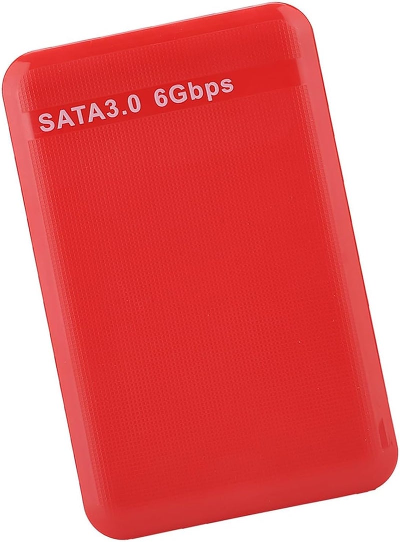 High Speed Hard Drive 2.5 USB3.0 for a Simple Plug and Game, Admits 6 TB SSD, Suitable for Users (Red) - Image 2