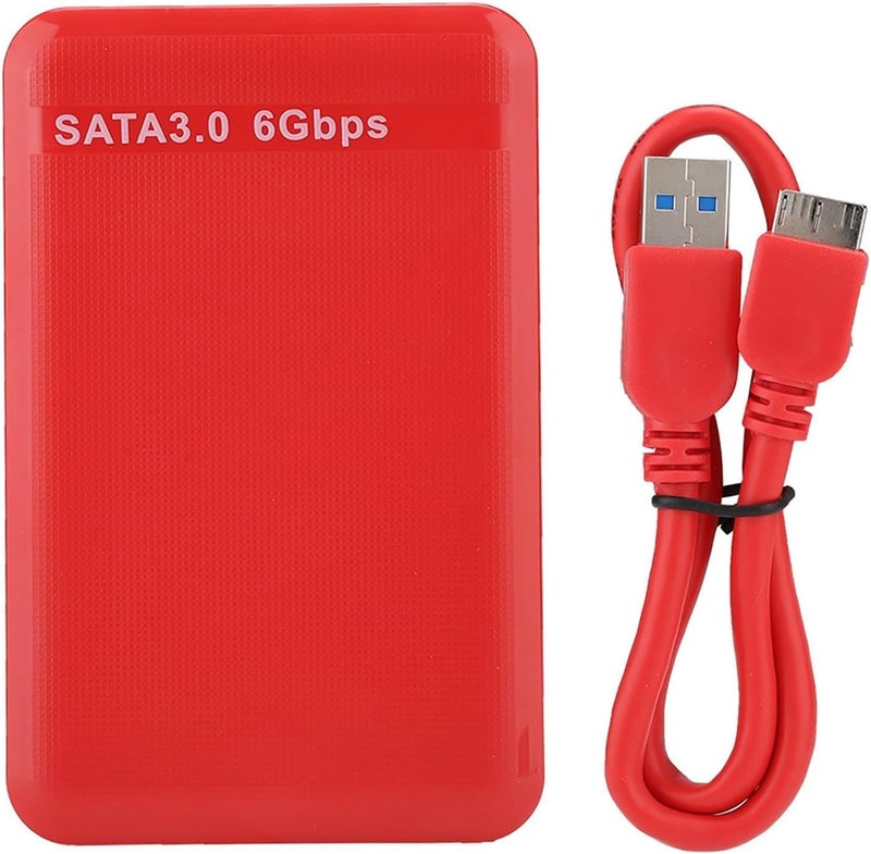 High Speed Hard Drive 2.5 USB3.0 for a Simple Plug and Game, Admits 6 TB SSD, Suitable for Users (Red) - Image 5