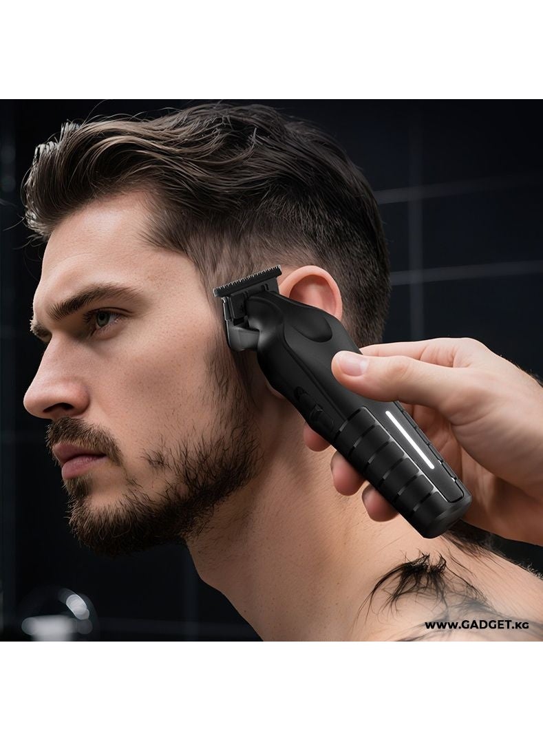 Enchen Sharp 6 Cordless Hair Trimmer – USB-C Rechargeable Electric Clipper with 3 Guide Combs & Long-Lasting Li-ion Battery - Image 3