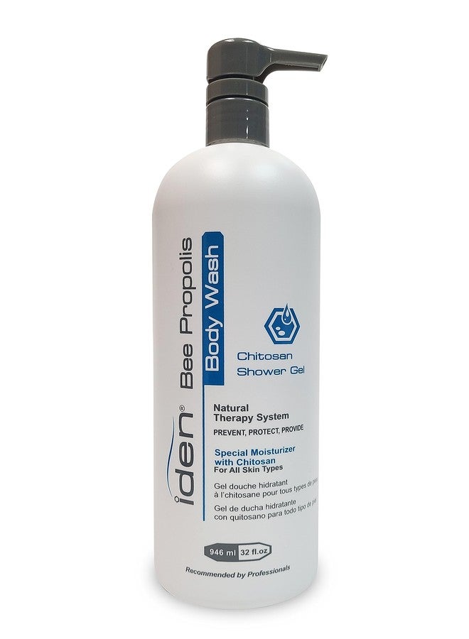 IDEN Bee Propolis Body Wash. For Sensitive Skin, Hydrates & Softens, 32 fl.oz - Image 1