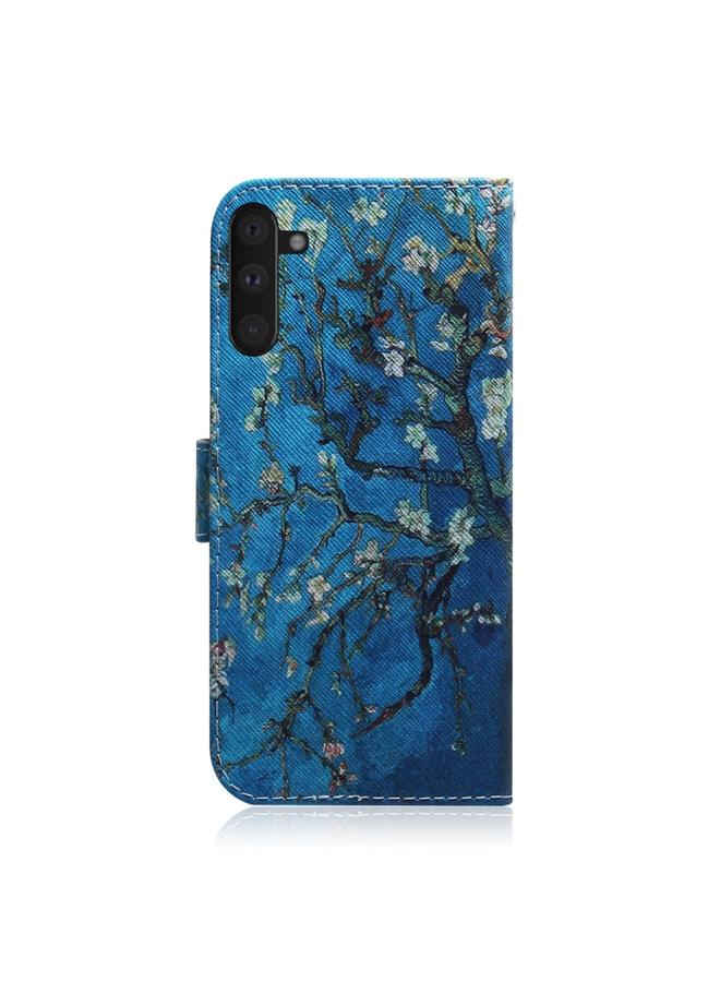 اس-توب جراب جلدي أفقي قابل للطي برسومات ملونة ثلاثية الأبعاد، مع حامل وفتحة للبطاقات ومحفظة لهاتف Galaxy Note 10 - Image 3