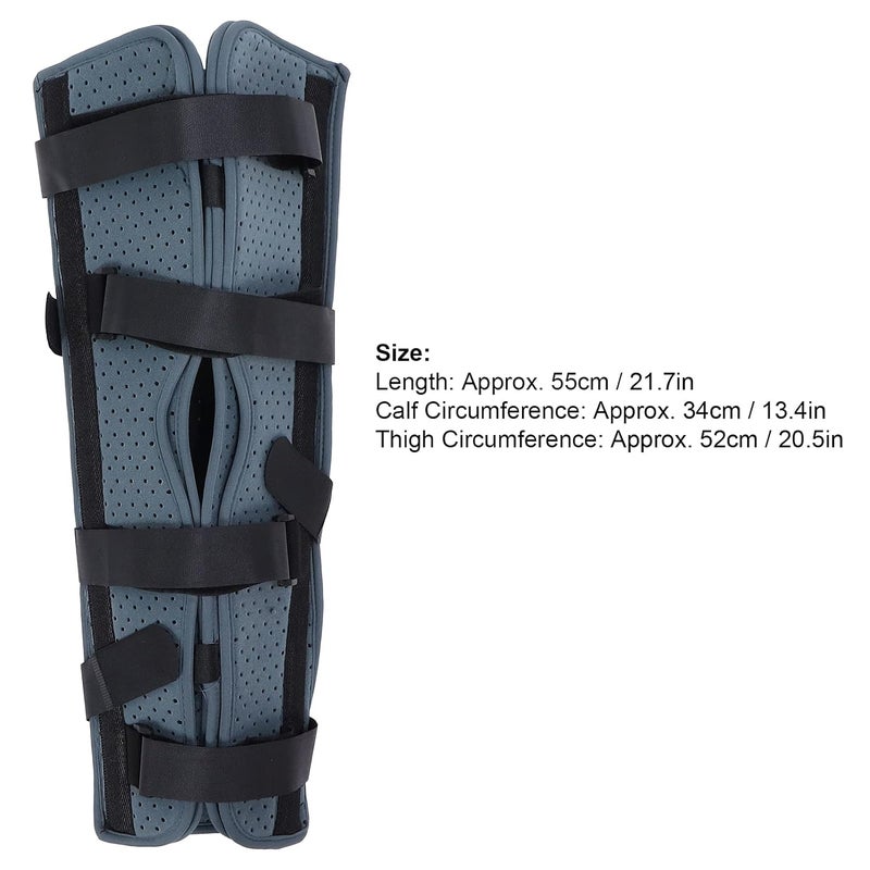 كلاراكو مثبت الركبة كلاركو، قابل للتعديل لتخفيف آلام المفاصل، جبيرة الركبة، مثبت الركبة، دعامة الساق القابلة للتنفس، دعامة الساق الكاملة، دعامة الساق والركبة - Image 5