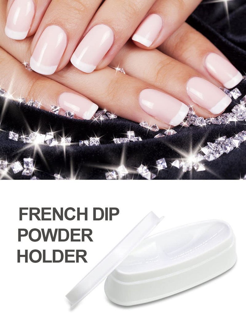 Armear Fashion Nail Dipping Powder French Tray Manicure Mould Nail Dip Container - Image 5