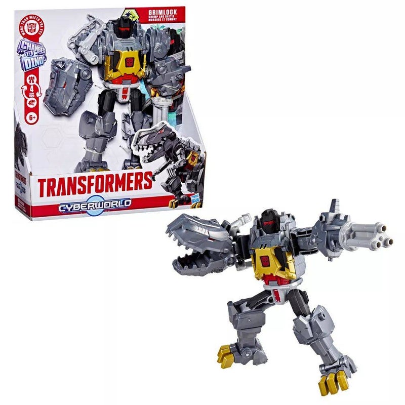 Transformers Cyberworld Grimlock Chomp & Battle Action Figure (22.5 cm) - Image 2