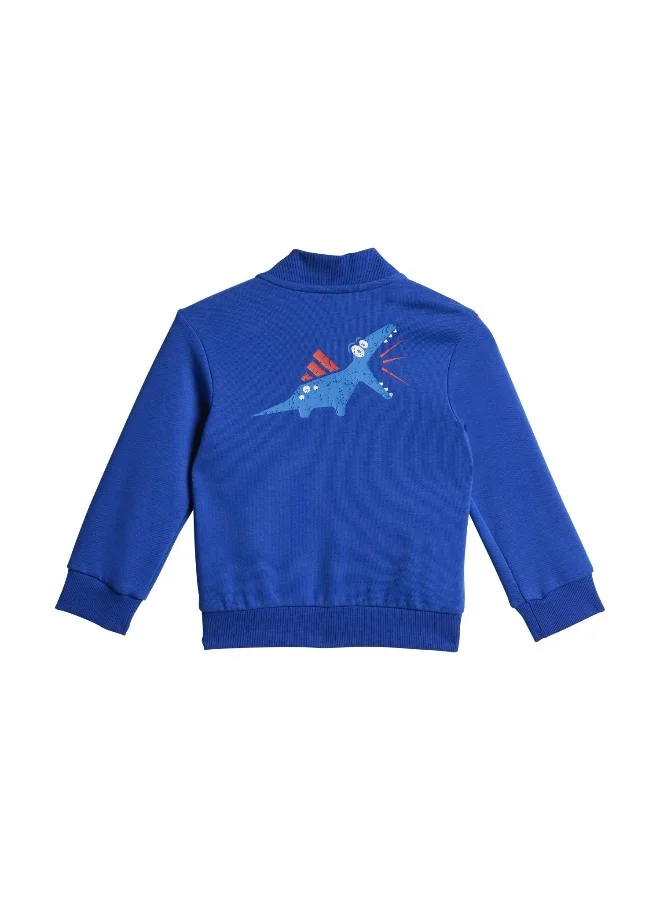 Adidas I  Adrpt Fz St Blue Youth/Baby Jogger Suits For Kids