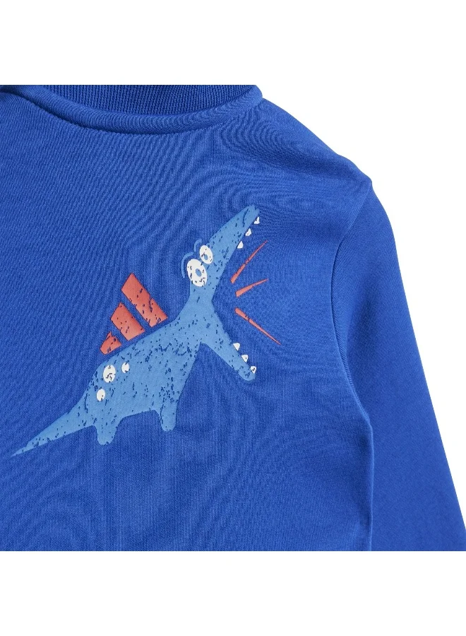Adidas I  Adrpt Fz St Blue Youth/Baby Jogger Suits For Kids