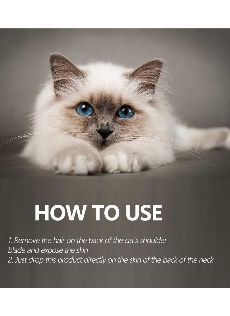 YEGBONG - Pet anti-flea and tick agent for cats and dogs external repellent skin cleaning drops to remove lice and ticks - Image 1