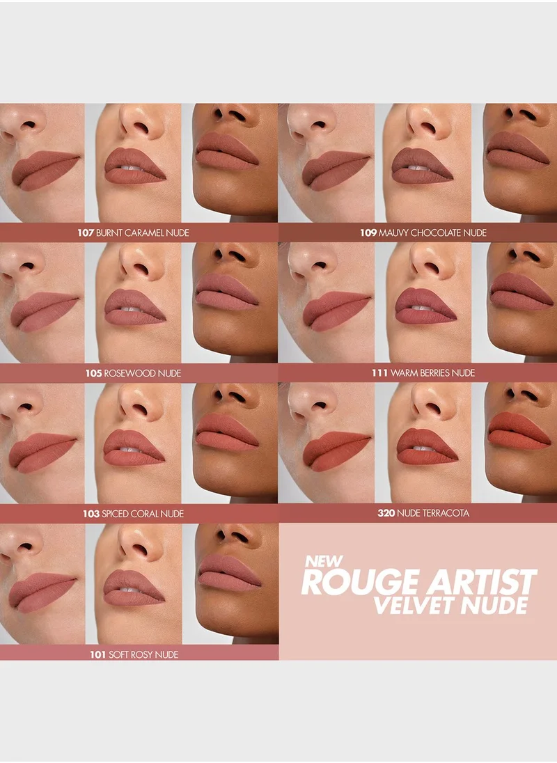MAKE UP FOR EVER ROUGE ARTIST VELVET NUDE - 105 - Rosewood Nude