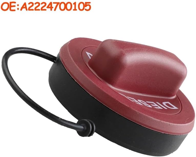 Pulchra Car Fuel Tank Cap, Fuel Tank Cap Diesel Fuel Filler Screw Cap Suitable for Mercedes A CLA GLA C E-Class W176 W117 X156 W205 W213 A2224700105 Dust proof - Image 2