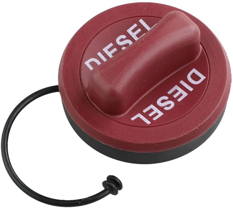 Pulchra Car Fuel Tank Cap, Fuel Tank Cap Diesel Fuel Filler Screw Cap Suitable for Mercedes A CLA GLA C E-Class W176 W117 X156 W205 W213 A2224700105 Dust proof - Image 1