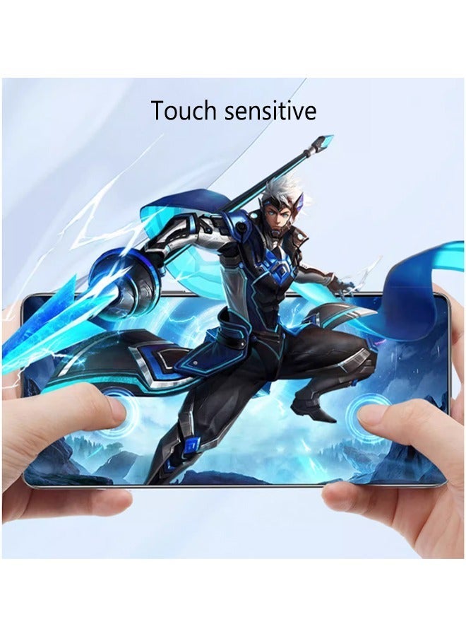 X-level قطعتان من واقي الشاشة الزجاجي المقوى لهاتف Vivo V30 Lite بتغطية كاملة، شعور مريح باللمس، سهل التنظيف والتركيب، غطاء شاشة هاتف عالي الدقة مضاد للخدش ومضاد للسقوط ومضاد لبصمات الأصابع - Image 5