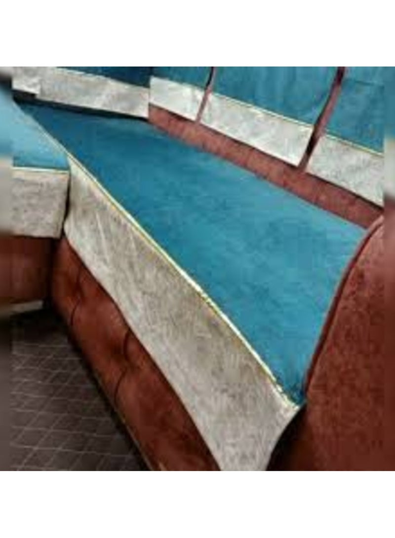 Upside down leather corner linen set  - Image 3