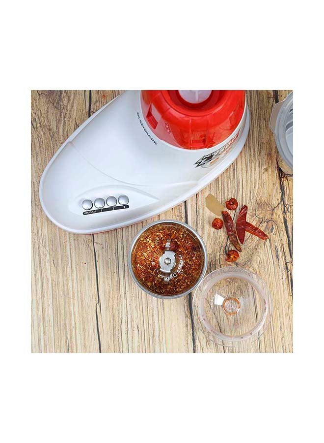 Olsenmark 3-In-1 Mixer Grinder 4.97 kg 750 W OMSB2144NV Red/White - Image 3