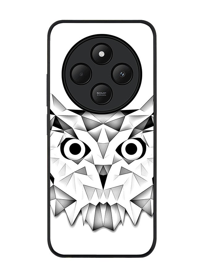 Stylizedd For Xiaomi Poco C75 Case,Slim fit Camera Protection, Shockproof Thin Phone cover - Poly Owl - Image 1