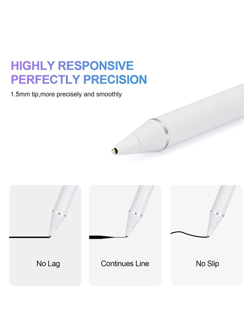 LEDIN Stylus Pen for Touch Screens,Digital Pencil Active Pens Fine Point Stylist Compatible with iPhone iPad Pro and Other Tablets  - Image 3