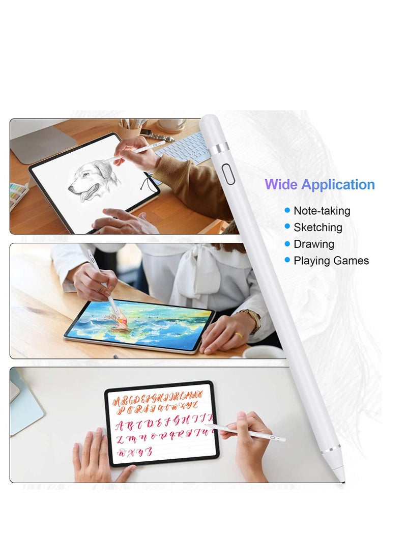 LEDIN Stylus Pen for Touch Screens,Digital Pencil Active Pens Fine Point Stylist Compatible with iPhone iPad Pro and Other Tablets  - Image 2