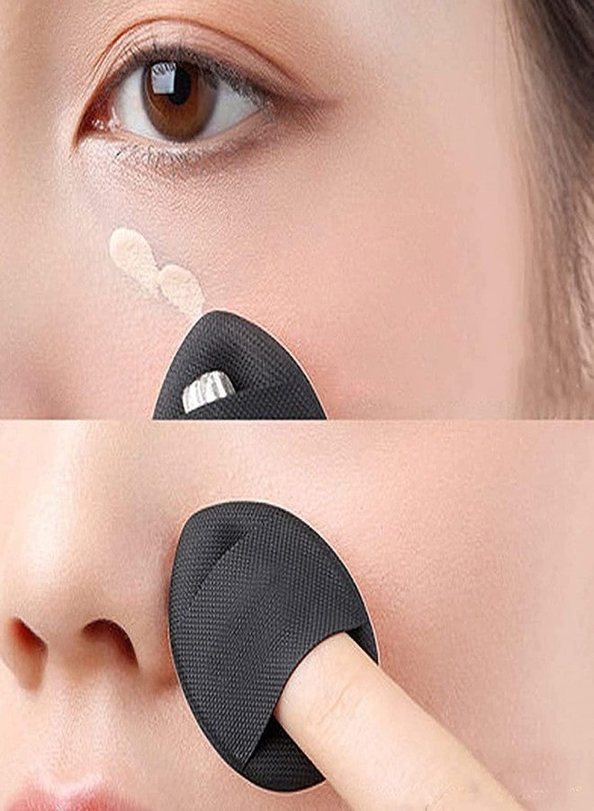 Gonegal Mini 5Pcs Makeup Blending Sponges-1 Soft Beauty Foundation Finger Sponge for Flawless Cream, Powder & Liquid Application - Applicator Sponge(6Pcs) - Image 2