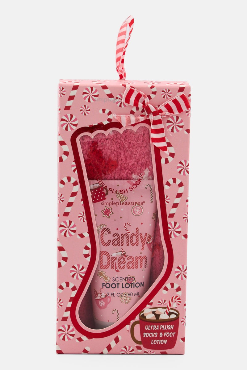 simple pleasures Ultra Plush Socks And Foot Lotion, 60ml  - Image 1