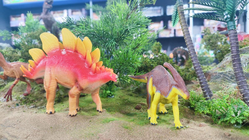 Zappi Co Childrens Stegosaurus Dinosaur Figure Toy (20cm Length) Realistic Detailed Dino Collection for Kids - Action Figures for Playtime Fun & Learning - Image 2