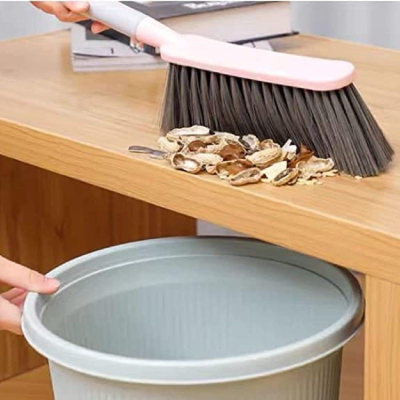 Dhyankeshwer Household Brush Sweeping Cleaning Floors Long Handle Dust Cleaning Brush for Tiles Carpet Bed SofaMattress Window Bathroom Car Seat Curtain Dust Cleaner for Home Blue - Image 4