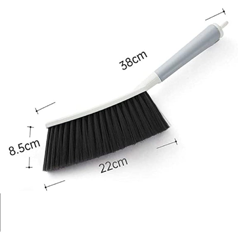 Dhyankeshwer Household Brush Sweeping Cleaning Floors Long Handle Dust Cleaning Brush for Tiles Carpet Bed SofaMattress Window Bathroom Car Seat Curtain Dust Cleaner for Home Blue - Image 3