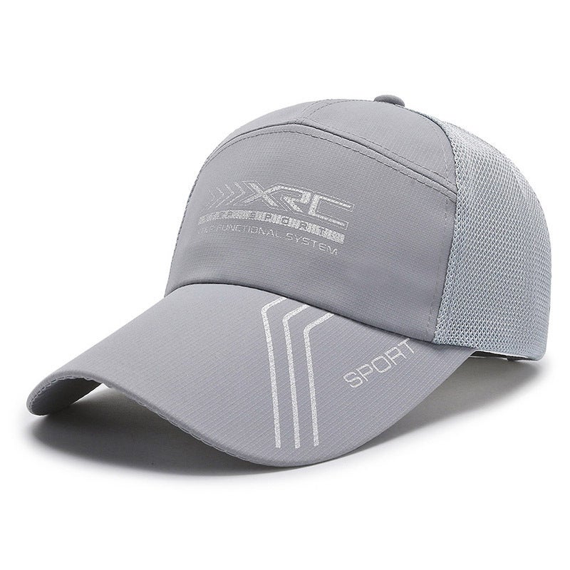 Summer Mesh Cap Men Outdoor Fishing Breathable Sunshade Hat - Image 1