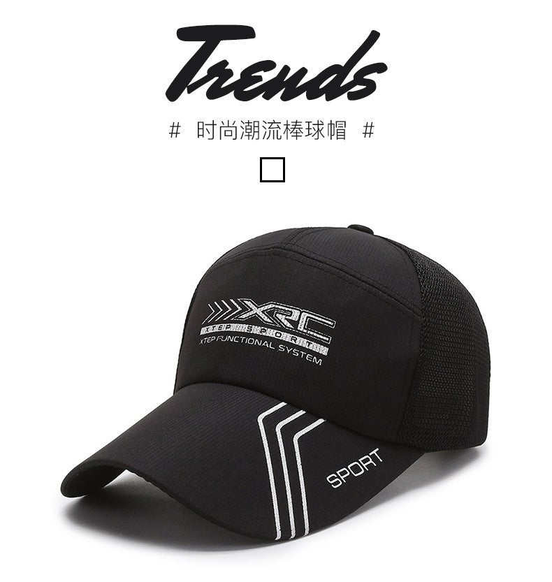 Summer Mesh Cap Men Outdoor Fishing Breathable Sunshade Hat - Image 2