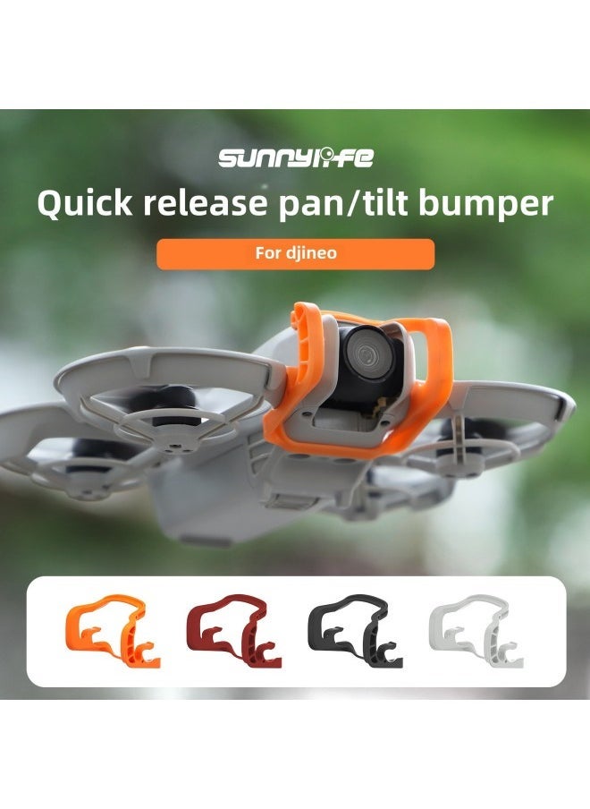 Generic Sunnylife Applicable DJI NEO Insurance Bumper Pan/tilt Lens Anti-collision And Anti-scratch Protection Accessories-Colour:Orange - Image 2