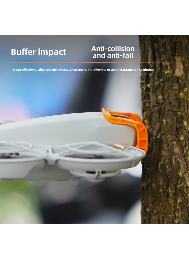 Generic Sunnylife Applicable DJI NEO Insurance Bumper Pan/tilt Lens Anti-collision And Anti-scratch Protection Accessories-Colour:Orange - Image 3
