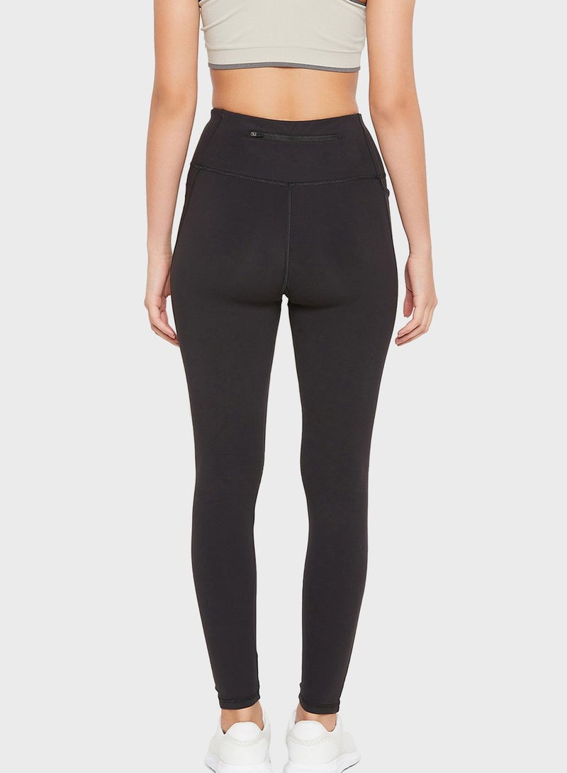 كلوفيا ليقنز خفيف بخصر مرتفع وثلاث جيوب - Image 2