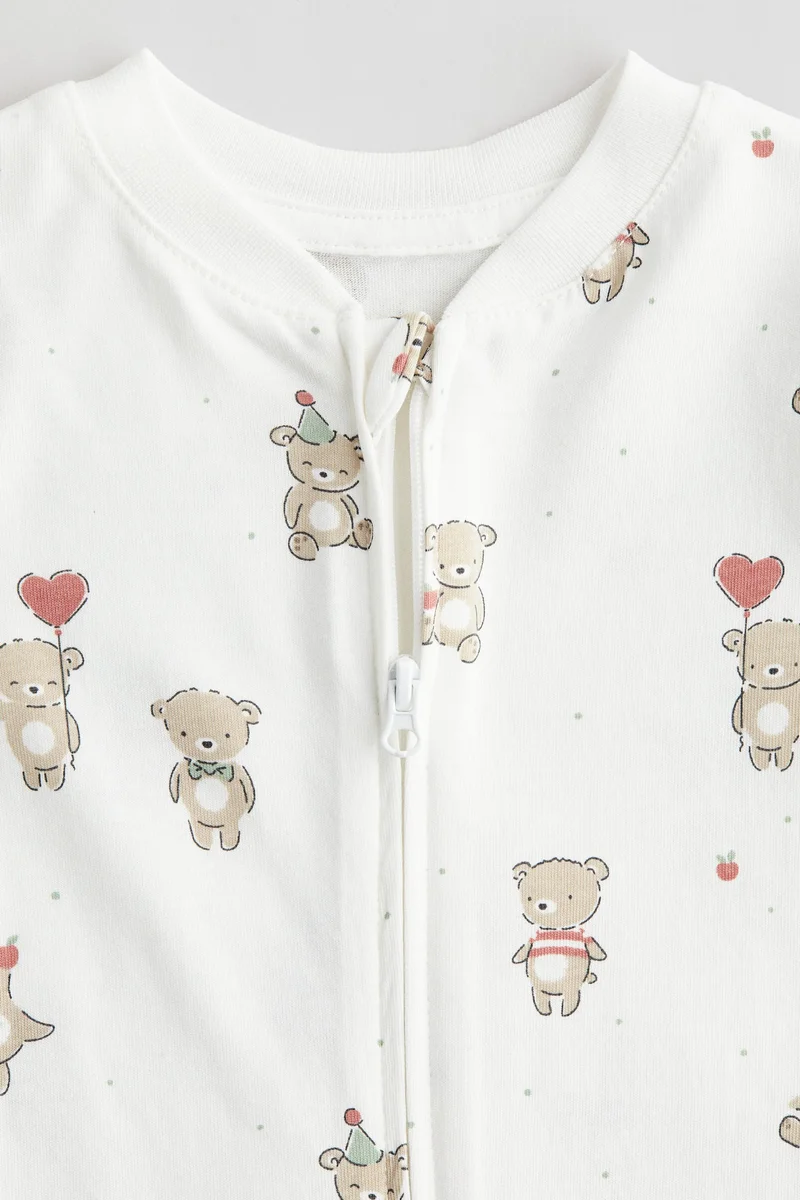 H&M Patterned sleepsuit