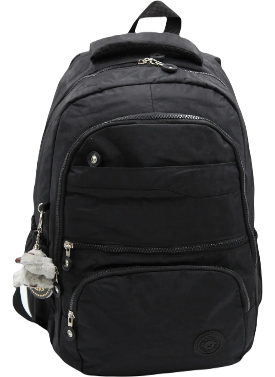 Bevitton Water Resistant Multi Compartment School Backpack 2400 Black