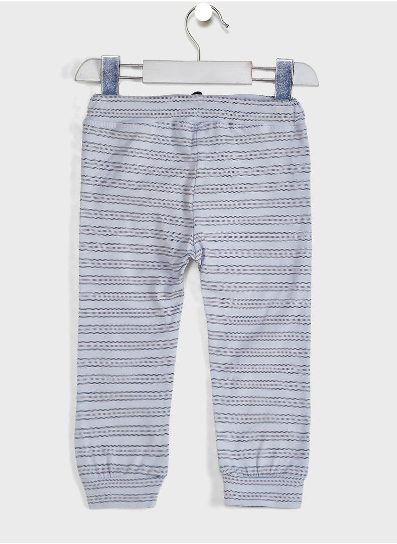 NAME IT - Kids Striped Knitted Sweatpants - Image 1